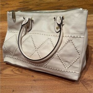 Authentic Steve Madden White Shoulder Purse